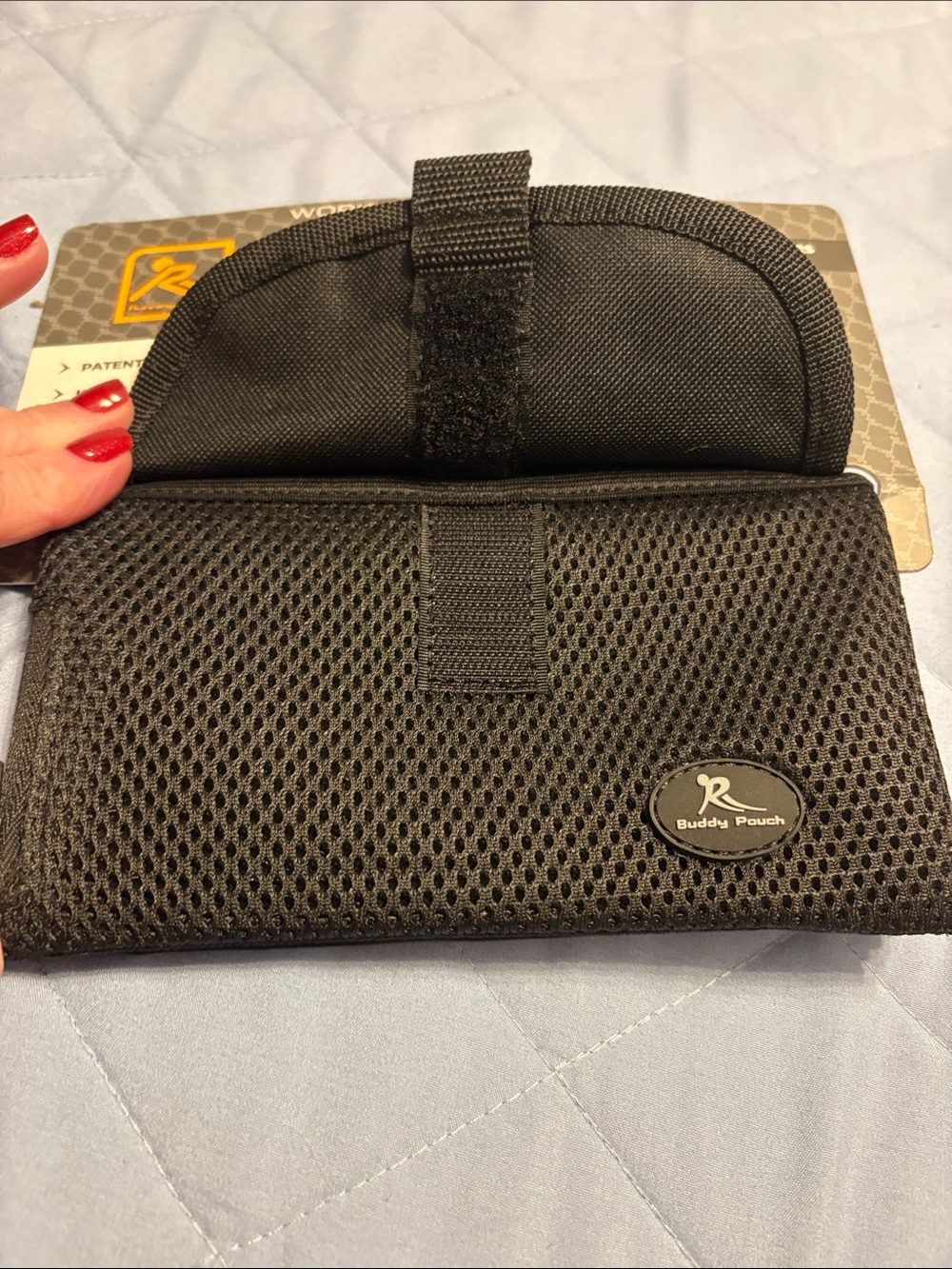 XL Magnetic Waist Pouch – Black - Picture 5 of 5